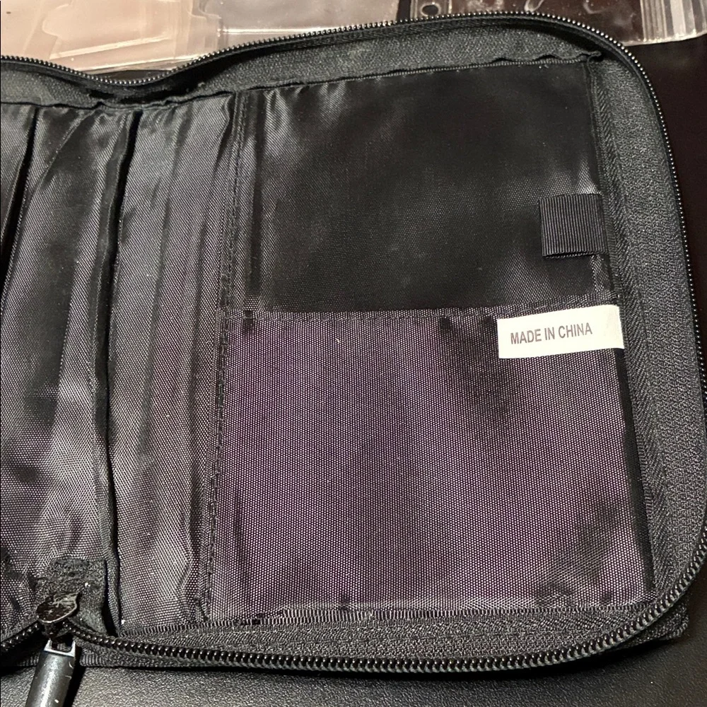 Vintage Day Runner cover and card holders